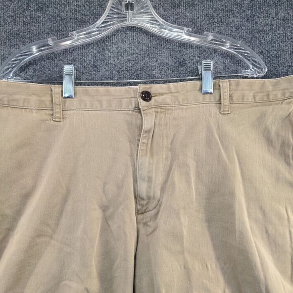 Dockers Men's Chino Shorts Tan Size 42 Cotton Blend Slash Pockets - Picture 6 of 14
